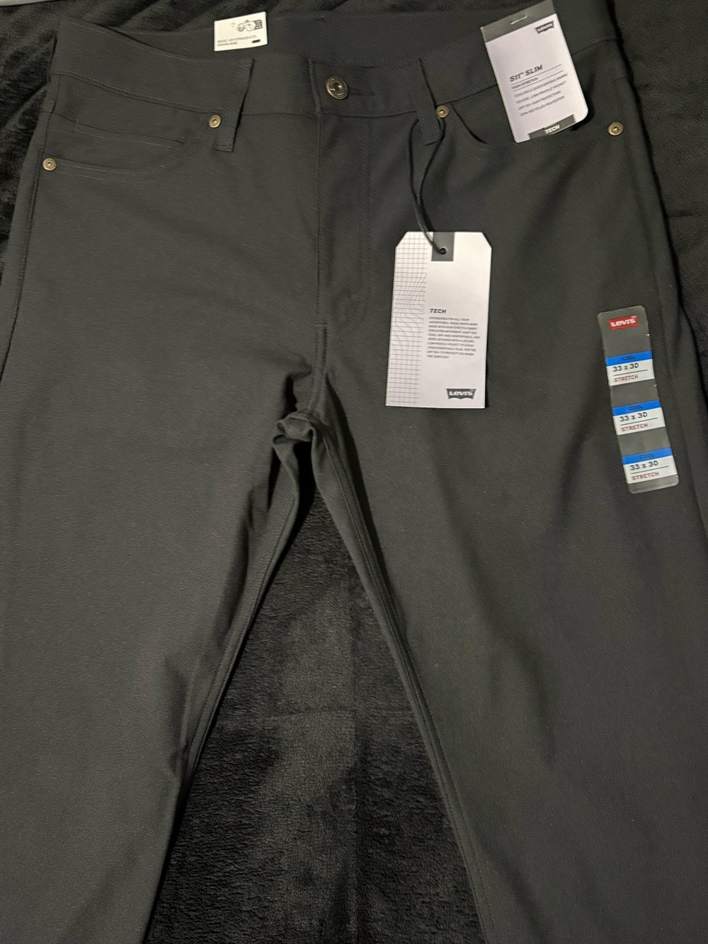 Levi's Black 511™ Slim Tech Stretch Jeans